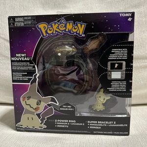 Pokémon Z-Power Ring and Bracelet Toy with Mimikyu